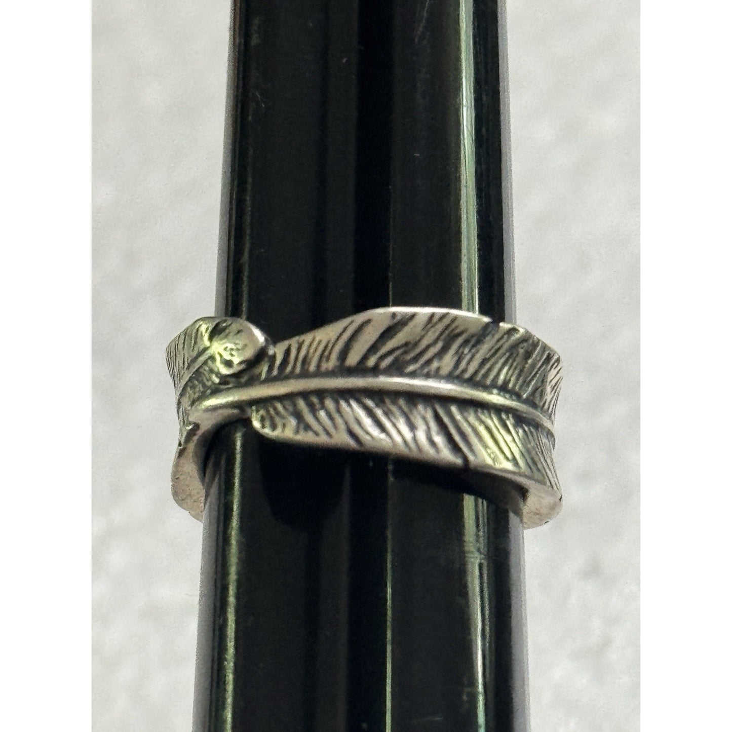 Pre owned James Avery Retired Sterling Silver Birds of A Feather Ring Sz 7 W/JA Box