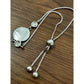 Sterling Silver “Believe in Yourself” Adjustable Slider Affirmational Bracelet