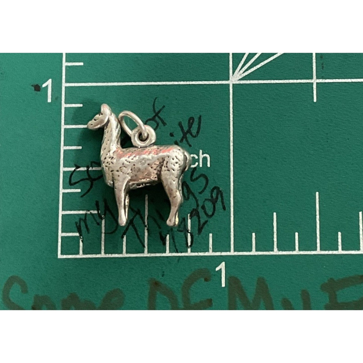 Vintage 925 Sterling Silver Llama Alpaca Charm