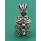 Vintage IBB 925 Sterling Silver Hinged Prayer Box Keepsake Pendant 4.4g