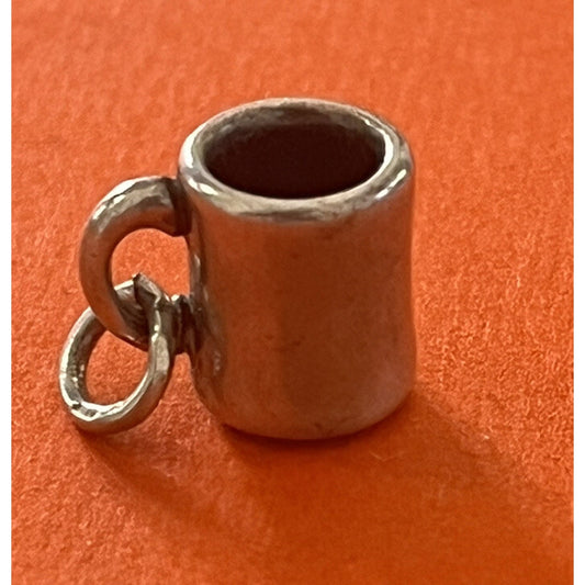 Pre-Owned James Avery Retired HTF Sterling Silver Mug Charm ☕️