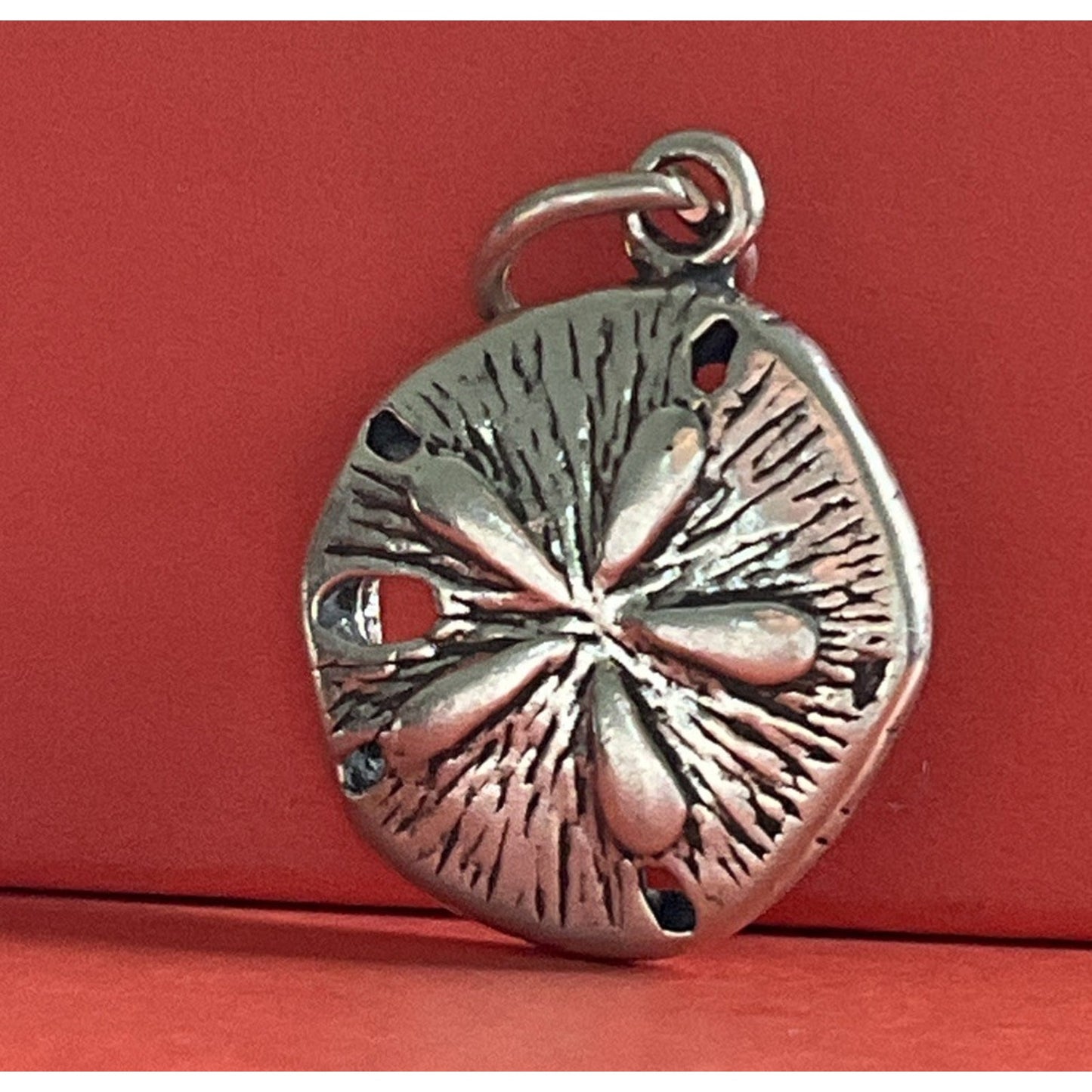 925 Sterling Silver Sand Dollar Charm