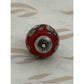 Pre Owned James Avery Retired HTF Sterling Silver Fall Leaf Finial Glass Art Bead