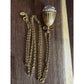 Vintage Joan Rivers Classics Quartz Bow Egg Watch Pendant On Gold Tone 30” Chain