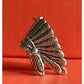 Vintage Sterling Silver Native American Headdress Charm