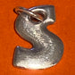 Preowned James Avery Retired Rare Silver Puffy Letter S Charm