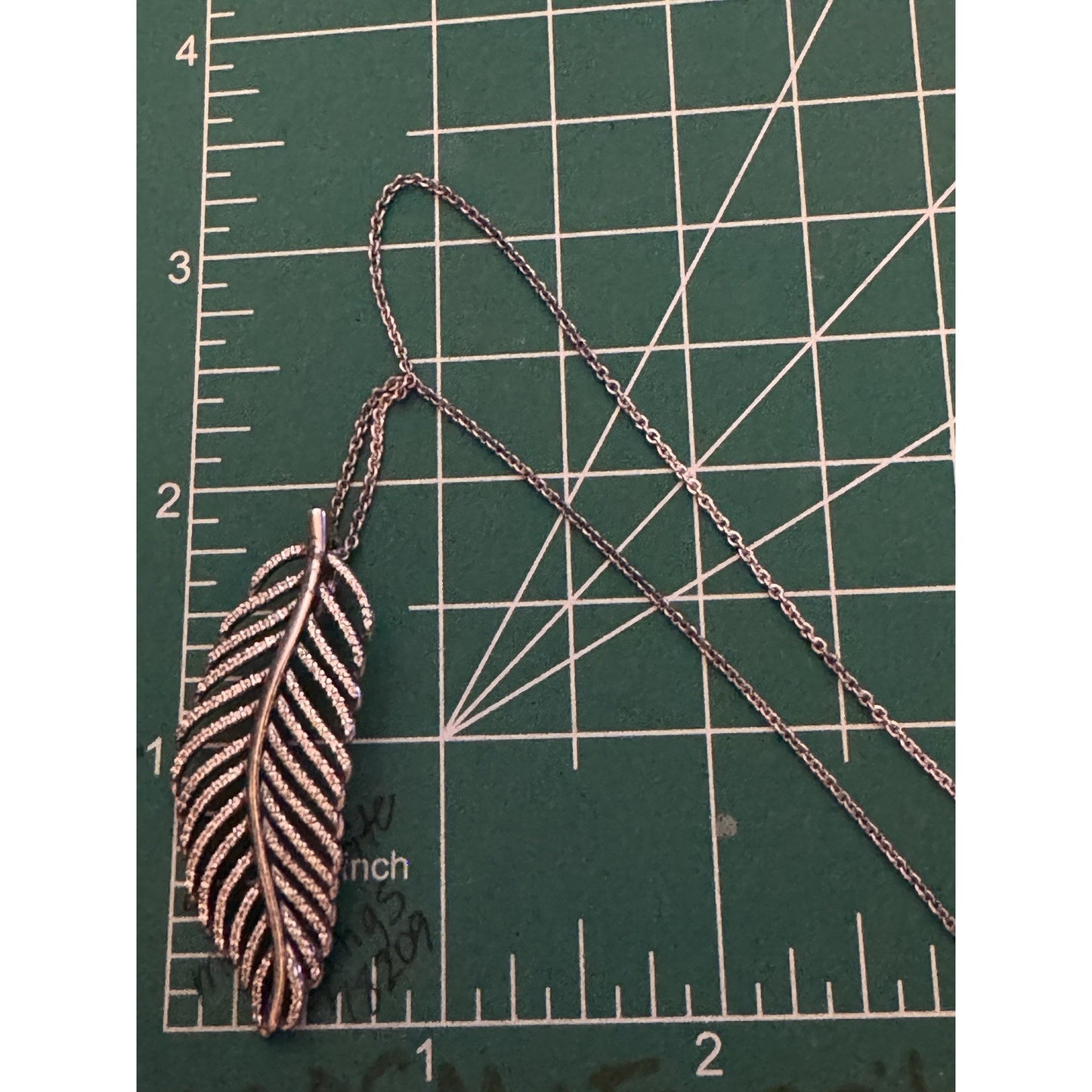 RETIRED Pandora Light As A Feather Sterling Silver Necklace 24” Adjustable Chain