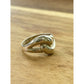 James Avery Retired Sterling Silver Cadena Knot Ring Size 10