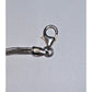 Vintage Liquid Sterling Silver Multi-Strand Snake Chain Bracelet Lobster Clasp