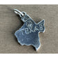Vintage Sterling Silver Texas State Charm