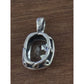 James Avery RETIRED Sterling Silver PRASIOLITE Pendant (CM 3304P1)