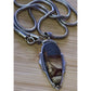 Vintage SHANO 97 Sterling Jasper Southwestern Pendant Necklace 24” Italy 925 24g