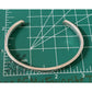 Pre owned James Avery RETIRED Sterling Silver Philippians 4:13 Scripture Cuff Bracelet 42g