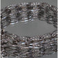 Vintage Silver Silver Braided Woven Oval Twisted Diamond Cut Link Bracelet 7.5”