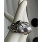 925 OP Sterling Silver Gray Baroque Pearl Branch Statement Ring 17g Size 6.5