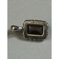 Pre owned James Avery Retired Graciela Smoky Quartz Pendant Sterling Silver And 14K gold