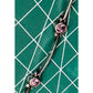 Vintage Pink Tourmaline Sterling Silver 5 Stone Link Bracelet 7.5” 90s - Y2K