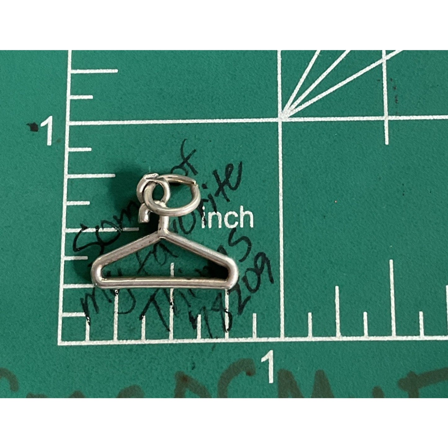 925 Sterling Silver Clothes Hanger Charm
