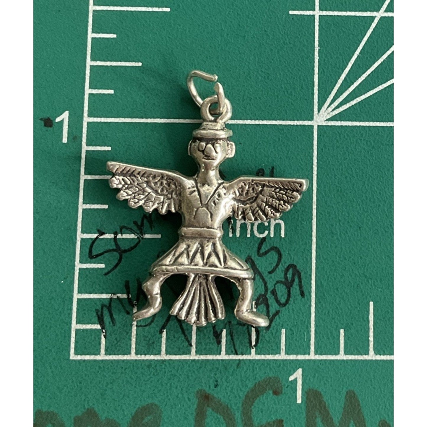 925 Sterling Silver Kachina Dancer Charm