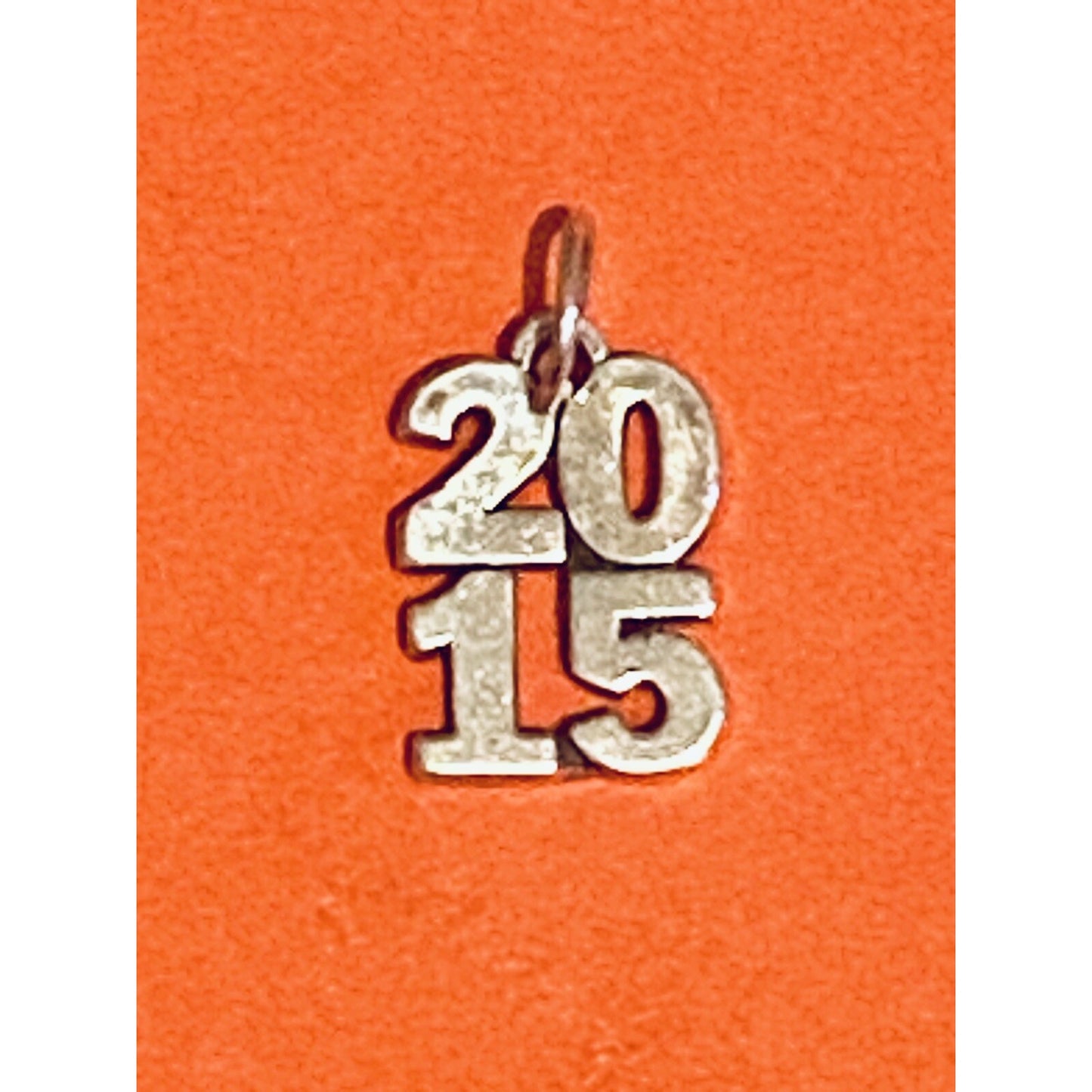 James Avery Retired Sterling Silver 2015 Year Charm Pre-Owned