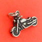 Preowned James Avery Retired Silver Motorcycle Charm