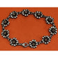 James Avery Retired 14k Gold And Sterling Silver April Flower Bracelet RARE HTF