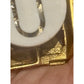 AJC Haunted House Ghost Brooch Vintage Halloween Pin Gold Tone 3D WORKS!!