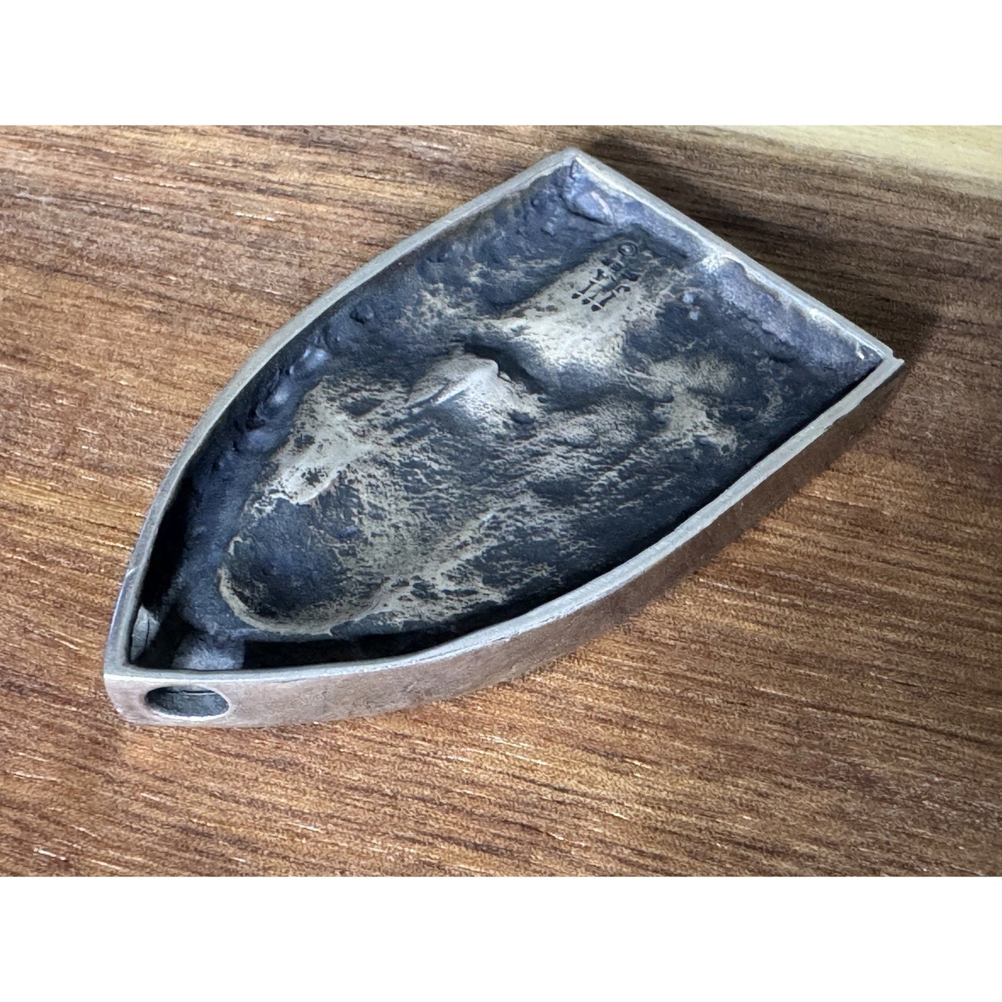 Pre Owned James Avery Retired RARE Sterling Silver Large Saint Anthony Pendant 2 1/4” HTF!