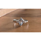 Vintage Sterling Silver 925 Blue Topaz Marquise Ring w CZ Accents Size 8.5