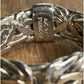 AK Turkey 925 Sterling Silver Byzantine Woven Band Ring Size 9.5 Unisex