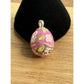 James Avery Retired Sterling Silver and Pink Enamel Easter Egg Charm Brand New