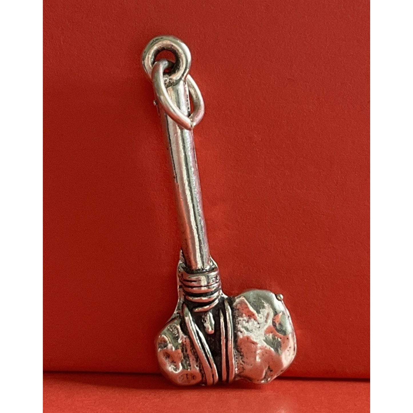 925 Sterling Silver Tomahawk Charm
