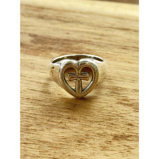 James Avery Retired Eternal Love Ring Size 6