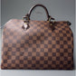 BNWOT Louis Vuitton Brown Canvas Speedy 30 Damier Ebene Handbag LV Purse