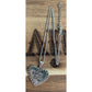 TH SU Sterling Silver Heart Pendant & Necklace “Each Day Is a Gift From God” 18”