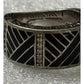 Belle Étoile Laguna Ring Sterling Silver Black Enamel Size 6.5 SOLD OUT
