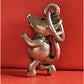 Vintage Sterling Silver Mouse Charm
