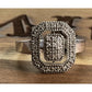 Vintage HN HENG NGAI 925 Sterling Silver Pave Real Round-Cut Diamonds
