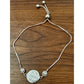 Sterling Silver “Believe in Yourself” Adjustable Slider Affirmational Bracelet
