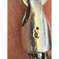 Italy 925 Sterling Silver & 14K Gold Accent Byzantine Bracelet 15.8gr 7.75”
