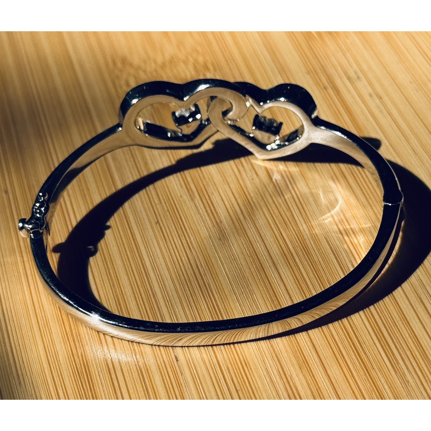 BNWOT Bradford Exchange Best Part Of Me Diamond And Topaz Bracelet For Daughter