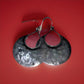 Silpada 925 Sterling Silver Hammered Dangle Crescent Earrings