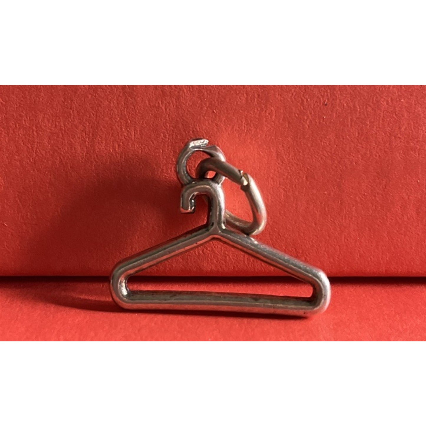 925 Sterling Silver Clothes Hanger Charm