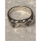 Tiffany & Co Elsa Peretti Open Heart Ring Sterling Silver Size 5.75 Spain 925