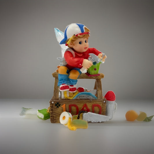 My Little Kitchen Fairies "Little Tool Time Fairie" Figurine IN BOX