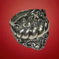 Vintage Sterling Silver Rope & Scroll Design Ring Size 9 – 16g Solid .925