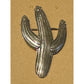 Vintage Kit Carson Sterling Silver Cactus Brooch Signed Southwestern Desert 2”