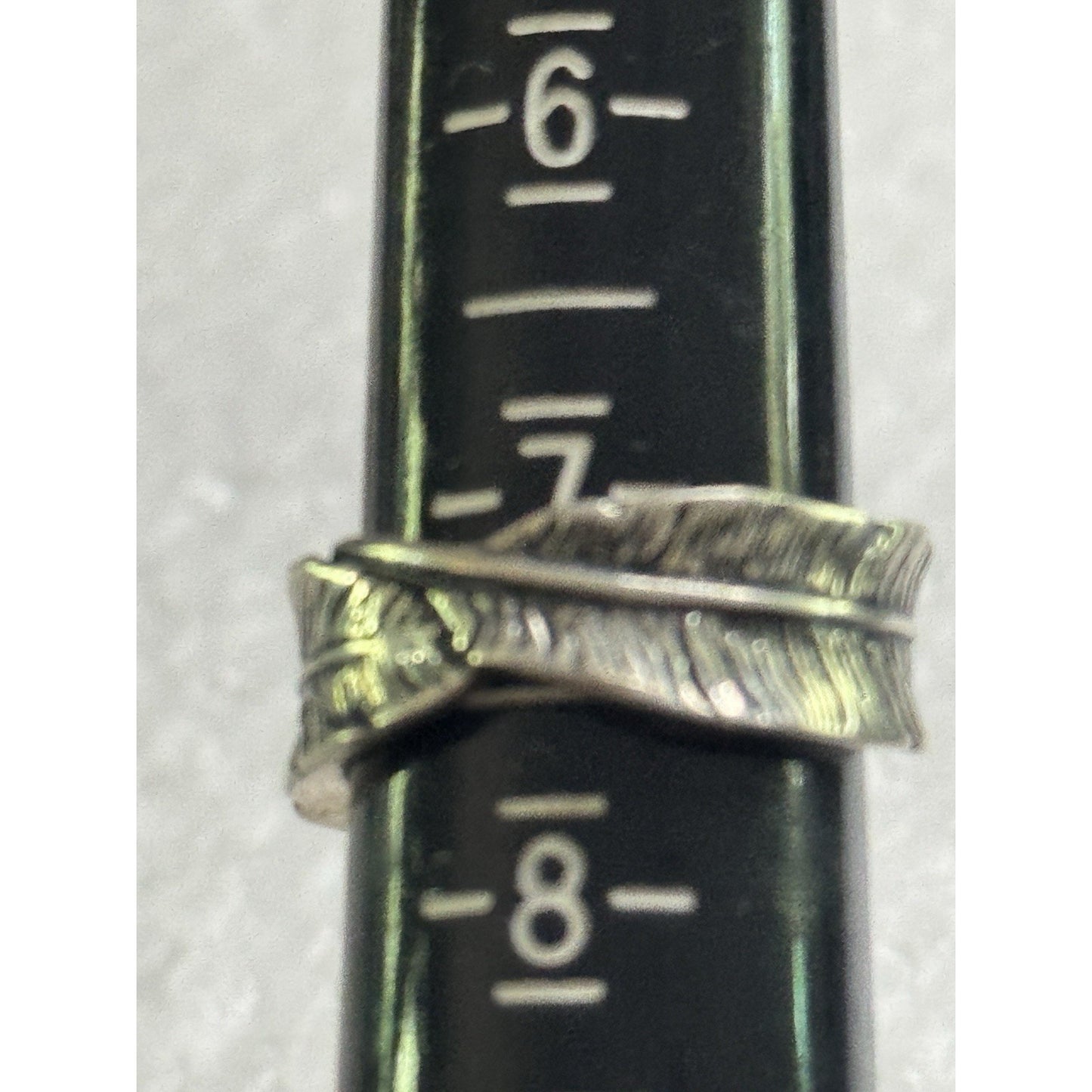 Pre owned James Avery Retired Sterling Silver Birds of A Feather Ring Sz 7 W/JA Box