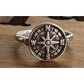 Retired James Avery Sterling Silver Life’s Journey Compass Ring Size 8
