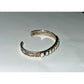 Signed Vintage Navajo Sterling Silver Opal Cuff Bracelet 19gr